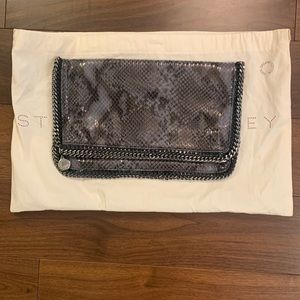 Stella McCartney Snakeskin Clutch